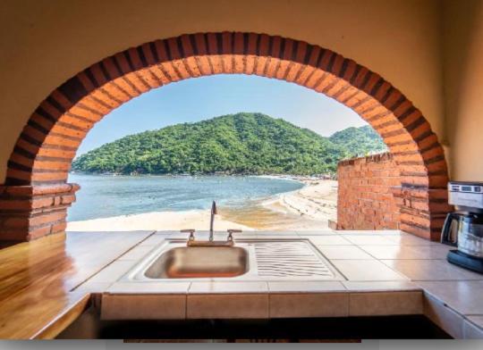 Casa Frente Al Mar Villa Yelapa Exterior photo